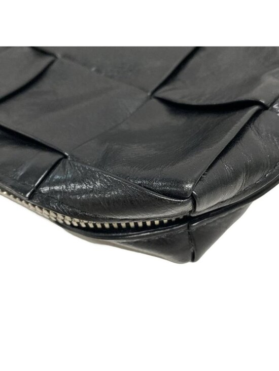 Bottega Veneta Clutch Maxi Intrecciato Black Leather - Picture 12 of 13